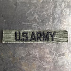U.S. ARMY embroidered tape patch - Vintage